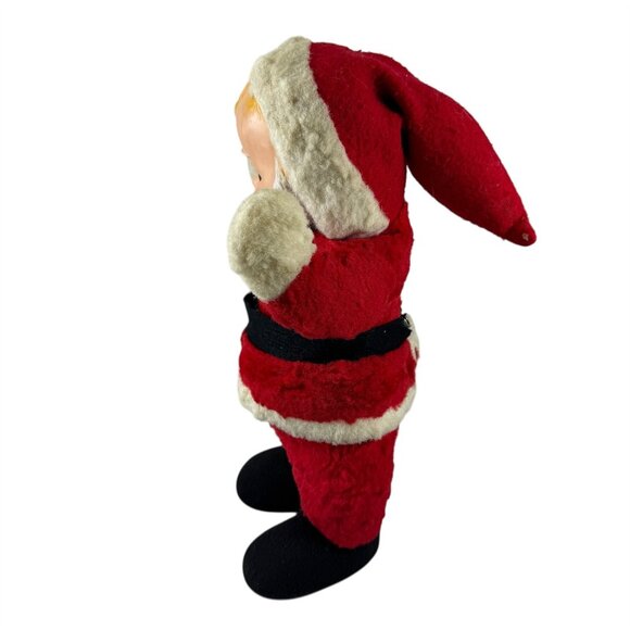 Knickerbocker Baby Santa Claus Plush Figure Christmas Holiday 16 in Vintage 1955 - Picture 4 of 7